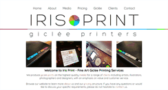 Desktop Screenshot of irisprint.co.uk